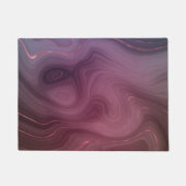 Sangria Strata | Moody roze en Paarse Luxe Agate Deurmat (Voorkant)