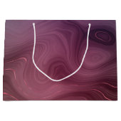 Sangria Strata | Moody roze en Paarse Luxe Agate Groot Cadeauzakje (Voorkant)