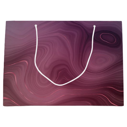 Sangria Strata | Moody roze en Paarse Luxe Agate Groot Cadeauzakje (Voorkant)