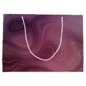 Sangria Strata | Moody roze en Paarse Luxe Agate Groot Cadeauzakje (Achterkant)