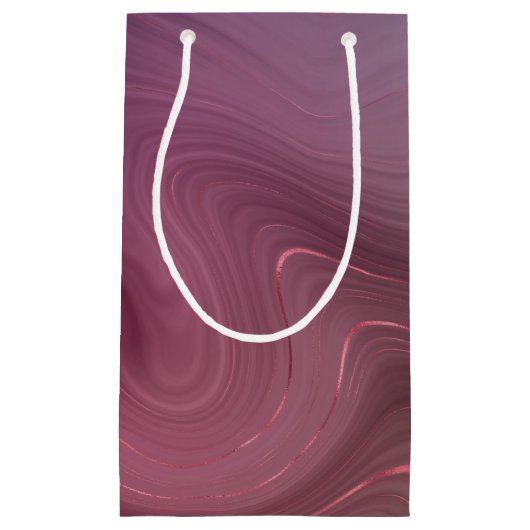 Sangria Strata | Moody roze en Paarse Luxe Agate Klein Cadeauzakje (Voorkant)