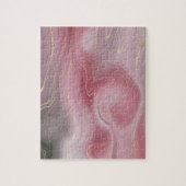 Sangria Strata | Moody roze en Paarse Luxe Agate Legpuzzel (Verticaal)