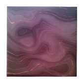 Sangria Strata | Moody roze en Paarse Luxe Agate Tegeltje (Voorkant)