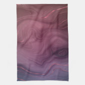 Sangria Strata | Moody roze en Paarse Luxe Agate Theedoek (Verticaal)