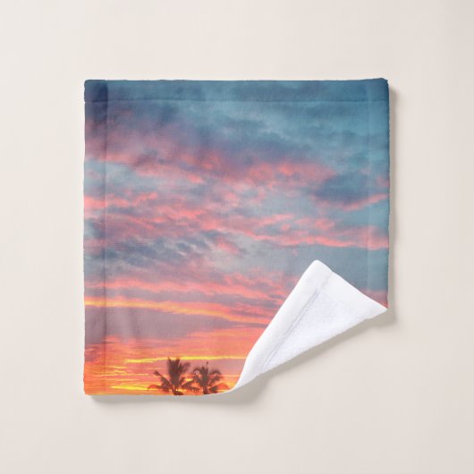 Sangria Sunset Towel Set Bad Handdoek (Wasdoekje)