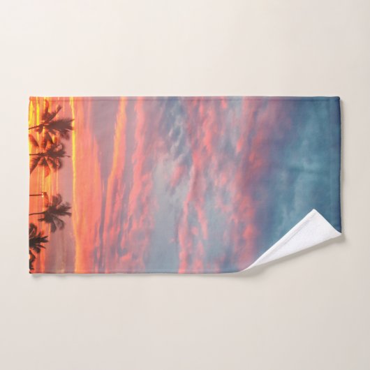Sangria Sunset Towel Set Bad Handdoek (Handdoek)