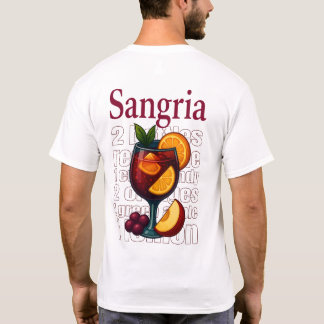 Sangria T-Shirt – Fruity Wine Cocktail