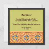 Sangria & Tapas Party! Happy Fiesta-uitnodiging Kaart (Achterkant)