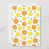 Sangria & Tapas Spaans Cocktail Vrijgezellenfeest Kaart (Achterkant)