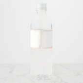 Sangria Tropical Fruit Wedding Waterfles Etiket (Achterkant)