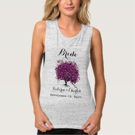 Sangria Wine Heart Leaf Tree Weddenschap Tri-Blend Shirt