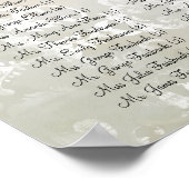 Sangria Wine Mason Jar Firefly Heart Leaf Tree Poster (Hoek)