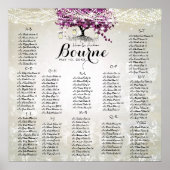 Sangria Wine Mason Jar Firefly Heart Leaf Tree Poster (Voorkant)