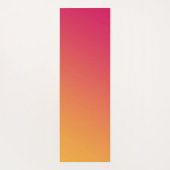 Sanguine gradient Kleur Yoga Mat (Achterkant)