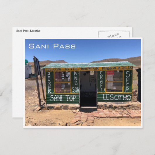 sani top shop briefkaart (Voorkant / Achterkant)