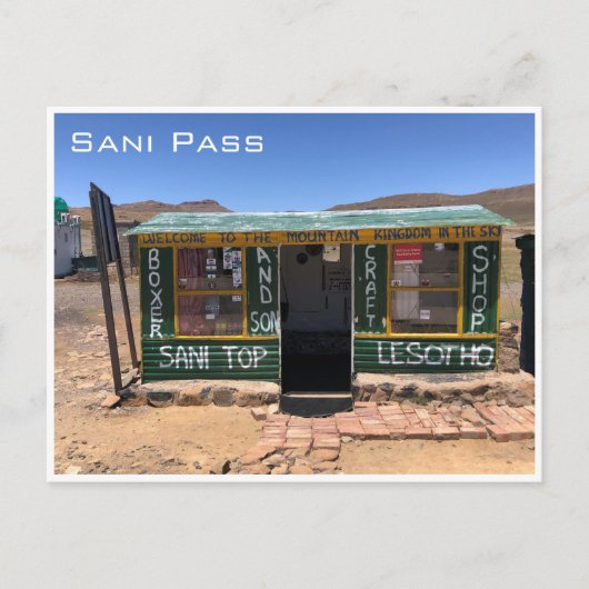 sani top shop briefkaart (Voorkant)
