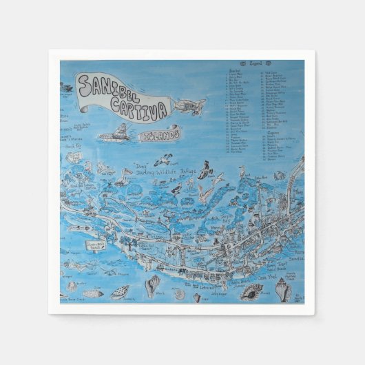 SANIBEL CAPTIVA EILAND FLORIDA  SERVET (Voorkant)