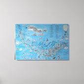 SANIBEL CAPTIVA ISLAND FLORIDA CANVAS AFDRUK (Voorkant)