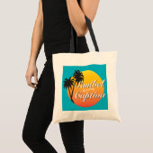 Sanibel Captiva Islands Florida Illustratie Tote Bag (Voorkant (product))