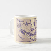 Sanibel Captival Kaart Mok (Voorkant links)