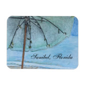 Sanibel, Florida Beach Magneet (Horizontaal)