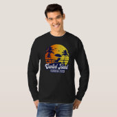 Sanibel Island 2023 Florida Sunset Beach Retro Pre T-shirt (Voorkant volledig)
