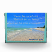 Sanibel Island Beach Florida Pre-orkaan Ian Fotoblokken (Voorkant)