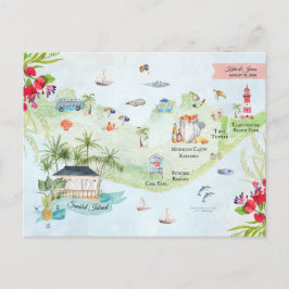 Sanibel Island | Bestemming Huwelijks Itinerary Ka Briefkaart