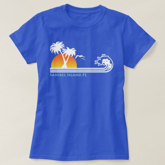 Sanibel Island FL T-shirt (Design voorkant)