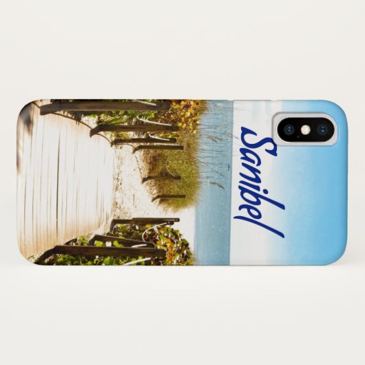 Sanibel Island Florida Beach Ocean Case-Mate iPhone Case (Achterkant (horizontaal))