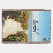 Sanibel Island Florida Beach Ocean Deken (Voorkant)