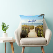 Sanibel Island Florida Beach Ocean Kussen (Stoel)