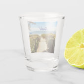 Sanibel Island Florida Beach Ocean Shot Glas (Achterkant)