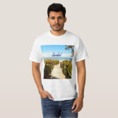 Sanibel Island Florida Beach Ocean T-shirt (Voorkant volledig)