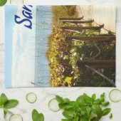 Sanibel Island Florida Beach Ocean Theedoek (Gevouwen)