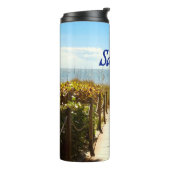 Sanibel Island Florida Beach Ocean Thermosbeker (Gedraaid links)