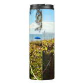 Sanibel Island Florida Beach Ocean Thermosbeker (Achterkant)