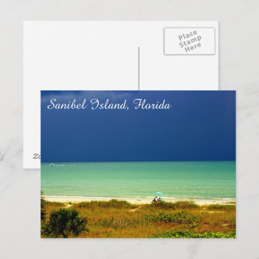 Sanibel Island, Florida, Briefkaart (Voorkant / Achterkant)