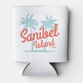 Sanibel Island Florida Golf Coast Souvenir Blikjeskoeler (Voorkant)
