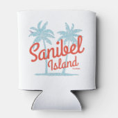 Sanibel Island Florida Golf Coast Souvenir Blikjeskoeler (Achterkant)