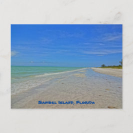 Sanibel Island Florida - Golf van Mexico Shoreline Briefkaart