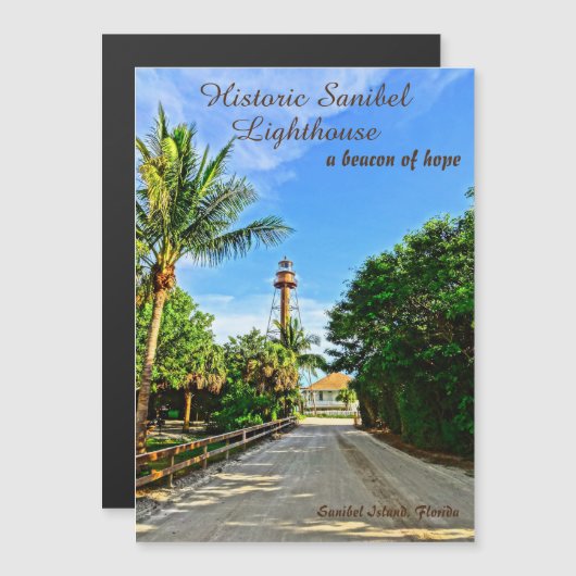 Sanibel Island Florida Lighthouse Beacon of Hope (Voorkant / Achterkant)