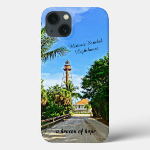 Sanibel Island Florida Lighthouse Beacon of Hope Case-Mate iPhone Case