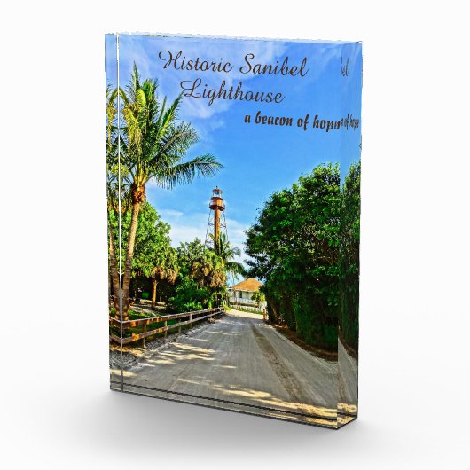Sanibel Island Florida Lighthouse Beacon of Hope Fotoblokken (Rechts)