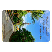Sanibel Island Florida Lighthouse Beacon of Hope Magneet (Horizontaal)