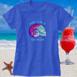 Sanibel Island Florida  Seashell T-Shirt