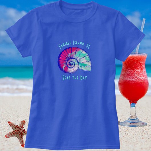Sanibel Island Florida  Seashell T-Shirt