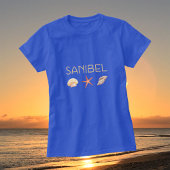 Sanibel Island Florida seizoenshells T-shirt