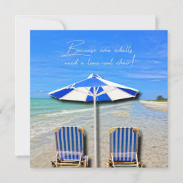 Sanibel Island Florida Strand Volwassenen Time-Out Kaart