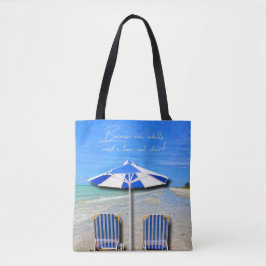 Sanibel Island Florida Strand Volwassenen Time-Out Tote Bag